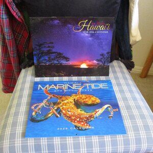 TWO Hawaii 2026 12 month Calendars New!